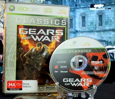 Gears of War 1 Xbox 360 Classics Game by Epic Games [PAL][CIB Complete] Shooter - Image 1 of 4