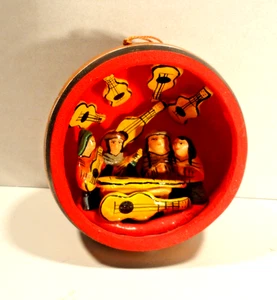 Carved Gourd Christmas Ornament - Picture 1 of 5