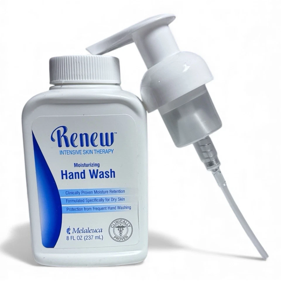 Lavado de manos hidratante Melaleuca Renew 8 fl oz con bomba nuevo y sellado para piel seca Foto 1 de 1