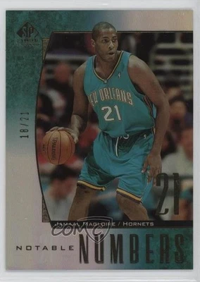 2004-05 SP Signature Edition Notable Numbers /21 Jamaal Magloire #231 - Image 1 of 2