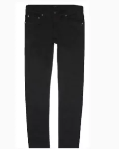 DSTLD Mens Skinny Jeans In Jet Black size 28-30 - Picture 1 of 2