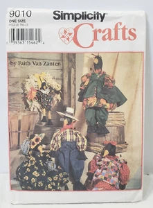 Simplicity 9010 Fall Decor Crows 18" 26" Clothing Faith Van Zanten UNCUT Pattern - Picture 1 of 7