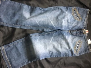 lee cooper ladies blue jeans 32” waist. Design around pockets length31.5” - Picture 1 of 3