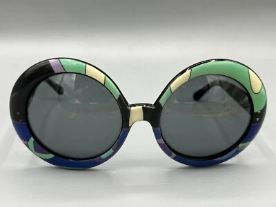 Gafas de sol vintage años 60 Emilio Pucci de gran tamaño - diseño Vivara Foto 1 de 4