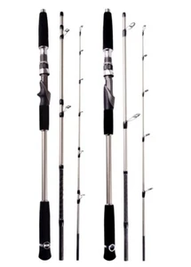 Portable Fishing Boat Rod Lure Rod Strong Trolling Rod Carbon Fiber Hard Fast - Picture 1 of 29