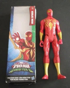 2015 TITAN Hero Series Marvel Ultimate Spiderman Sinister 6 Iron Spider 12" n... - Imagen 1 de 11