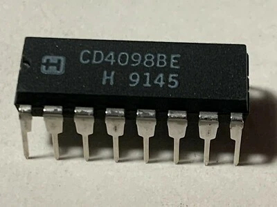CD4098BE - HARRIS IC - CMOS Multivibrador Doble Monoestable - DIP-16. Foto 1 de 3