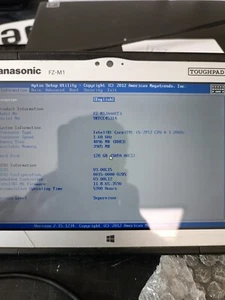 Panasonic Toughpad FZ-M1 i5-7Y57, 4 GB DDR3, 128 GB, portátil #03 - Imagen 1 de 9