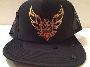 Gorra Matix Trucker Sombrero Gorra Fénix Negra con las botellas abiertas - Imagen 1 de 9