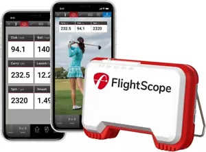 FlightScope Mevo tragbarer Golf Launch Monitor & Schwingtrainer + Golf Swing Daten - Bild 1 von 13