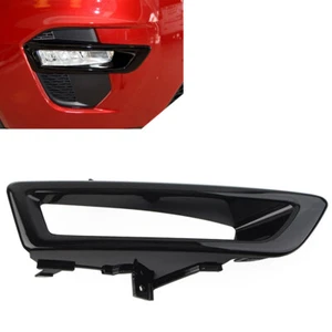 Black Front Bumper Fog Light Cover Trim For Land Rover Discovery Sport 2015-18 - Picture 1 of 7