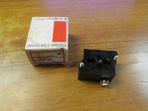 NIB. Cutler-Hammer Contact Block Cat# 10250T50 ... ZH-73 - Picture 1 of 7