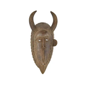 Senufo Kpelie Maske mit Hörnern Elfenbeinküste - Bild 1 von 4