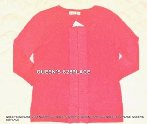 Nwt Cato Women's size S Small Sweater Pink Ruffle 3/4 Sleeve Top New - Picture 1 of 5
