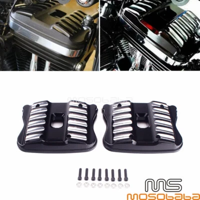 Cubiertas de caja superior de motor Roacker para Harley Sportster 1200 XL 883 hierro 883 2004-17 Foto 1 de 4