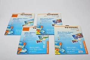 Tetenal Spectra Jet Photo Duo-Print+Matte+Glossy 60 Sheets-8.5x11 Inkjet Paper - Picture 1 of 13