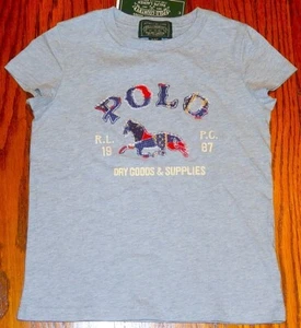 POLO RALPH LAUREN AUTHENTIC TODDLERS GIRLS BRAND NEW ORIGINAL 2Pc SET Sz 6, NWT - Picture 1 of 4
