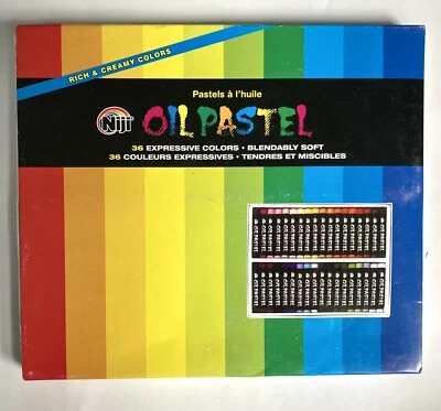 Yasutomo Niji Oil Pastel, NOP36, 36 Colors, Art Set - Image 1 of 4
