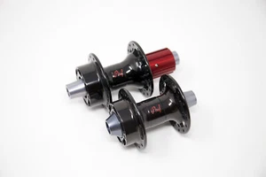Phil Wood MTB boost hubs set thru axle Shimano HG Made in USA 28h - Picture 1 of 5