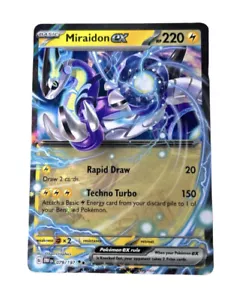 Miraidon EX 079/197 Double Rare Holo SV Obsidian Flames Pokemon TCG - Picture 1 of 1
