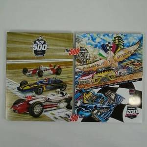 2021 Indy 500 Brickyard Week Program Verizon 200 Big Machine Spiked GP BC39 USAC - Picture 1 of 7