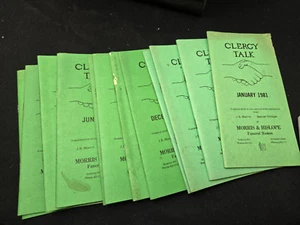 Lot Of 12 Clergy Talk Pamphlets by Morris & Hislope Funeral Homes 1980’s KY - Picture 1 of 8