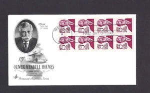 US Stamp Booklet pane of 8 FDC 1978 15c Scott# 1288Bc VF - Picture 1 of 2