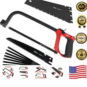 Multi-Use Metal and Wood Hand Saw Set - Durable Alloy Steel Construction - Picture 1 of 9