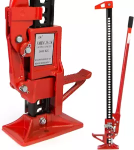 48'' Universal Farm Jack Tractor Truck SUV Bumper Jack Ratcheting off Road Trail - Picture 1 of 7