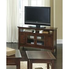 A-America Westlake TV Stand in Cherry Brown