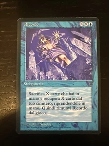 MTG MAGIC Ricordo - Recall Edizione ITALIANA - Leggende Legends- - Picture 1 of 2