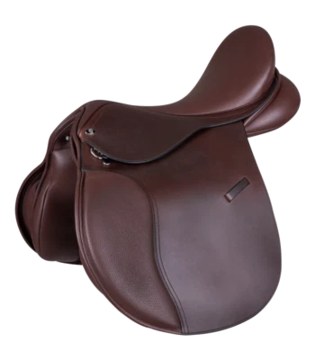 Waldhausen Vielseitigkeitssattel Comfort Leder braun und schwarz - Bild 1 von 4