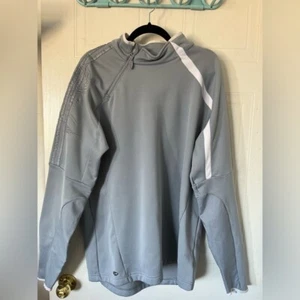 Adidas X David Beckham Embroidered Dragon Predators Light Blue quarter zip LARGE - Picture 1 of 11