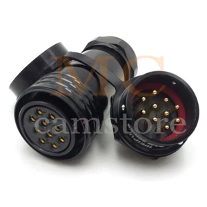 SA28 WEIPU 10Pin Waterproof Connector,LED Power Cable Connector Plug Socket 25A - Picture 1 of 7