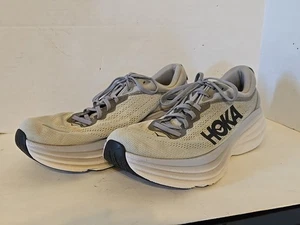 Hoka One One Bondi 8 1123202 Hombres Talla 11.5D Zapatos Gris Correr Correr Tenis - Imagen 1 de 24