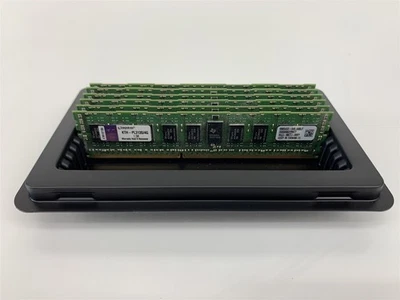 Lot of 6 - Kingston 4GB PC3‑10600 KTH-PL313S/4G Server RAM - Image 1 of 3