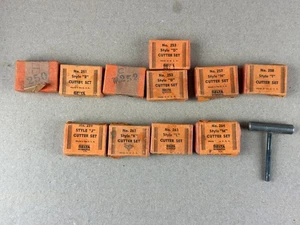 Lot of Delta Cutter Sets #250 251 252 253 257 258 259 261 263 264 - Picture 1 of 11