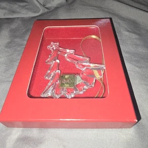 Mikasa Joyous Collection Crystal Xmas Tree Ornament Red Box SN 092/970 Germany - Picture 1 of 4