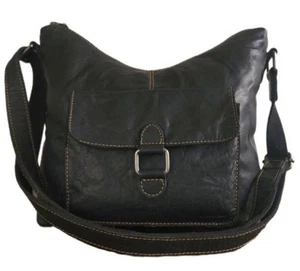 Jack George’s Leather Voyager Adjustable Crossbody Purse Women’s MSRP $240 - Picture 1 of 15