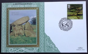 GB QEII Benham 2004 Northern Ireland 1x47p on First Day Cover, Omagh S/H/S - Picture 1 of 2