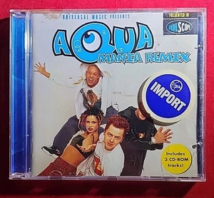 AQUA MANIA REMIX - VIRGIN IMPORT ( CD, 1998 ) - Picture 1 of 3