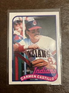 Carmen Castillo 1989 Topps Baseball #637 MINT Indians - Picture 1 of 2