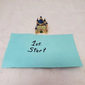 Vintage MSI 1987 Miniature Metal Castle Gaurd Princess Figurine Trinket Box - Picture 1 of 10