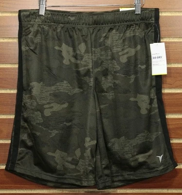 NUEVO Pantalones Cortos Atléticos Old Navy Active GO-DRY Camuflados Malla 10" $35 Foto 1 de 4