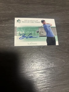 2005 Upper Deck SP Authentic Ben Crane Sign Of The Times Autograph #BC - Picture 1 of 2
