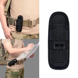 Bolsa Portátil Linterna Funda Cinturón Estuche de Transporte Soporte Ro 360 Grados B❁UK L0N5 - Imagen 1 de 11