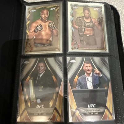 Topps UFC Chrome 31 Card Bundle - Image 1 of 4