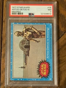 1977 STAR WARS #18 ARTOO-DETOO R2-D2 IS MISSING! PSA 7 - Newly Graded - Picture 1 of 2