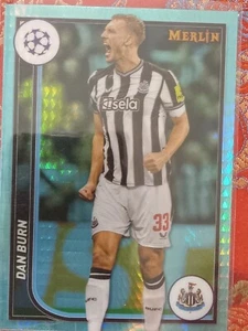 Dan Burn 2024 Merlin Soccer aqua PARALLEL #83 Newcastle United - Bild 1 von 1