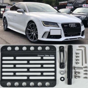For 16-Up Audi A7 S7 RS7 Tow Hole Hook License Plate Bracket Holder Relocator - Bild 1 von 7